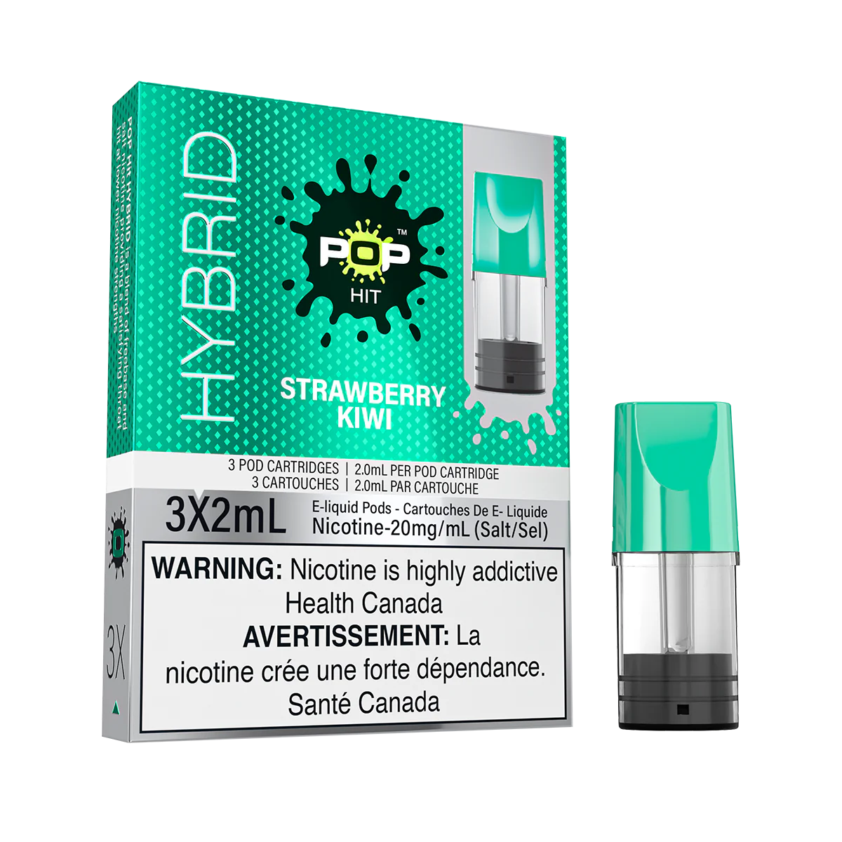 STRAWBERRY KIWI - POP PODS HYBRID SERIES ( Ontario )