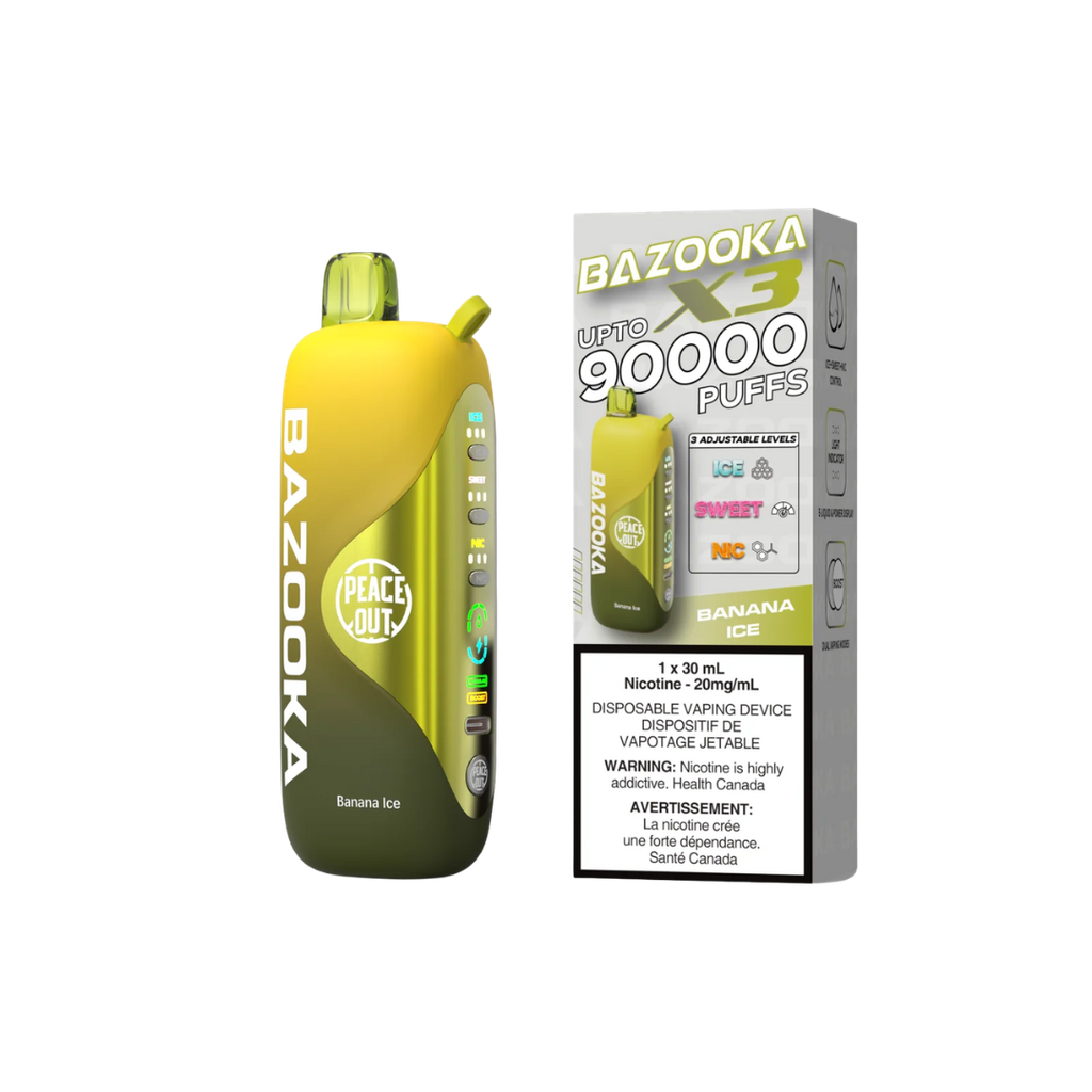 Bazooka X3 90K - BANANA ICE