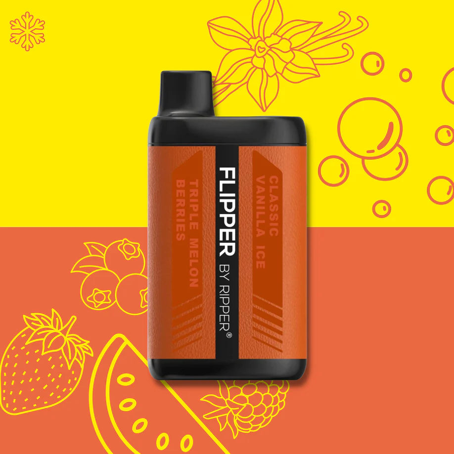 Flipper 11k Classic Vanilla Ice - Triple Melon Berries 20mg