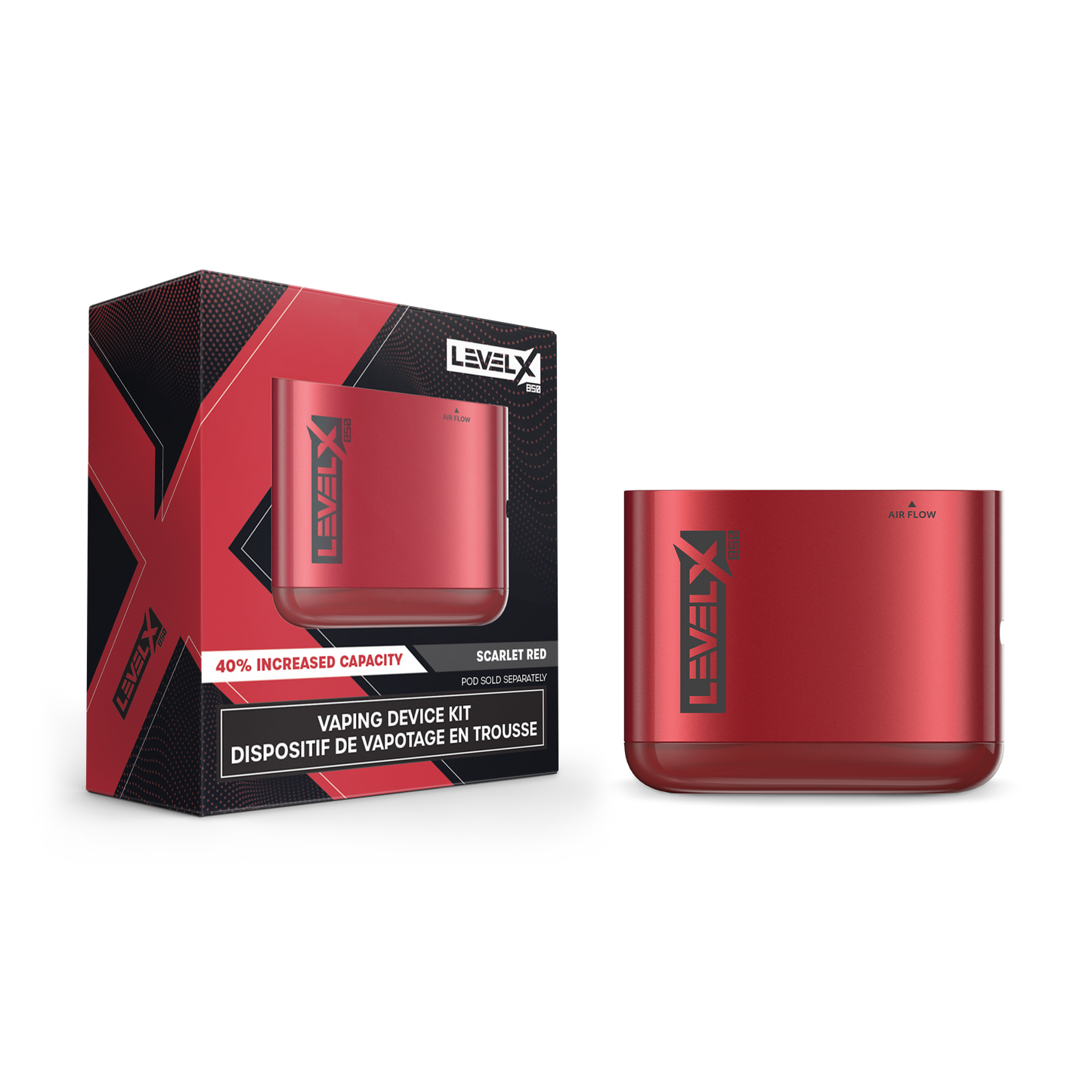 LEVEL X DEVICE KIT - SCARLET RED