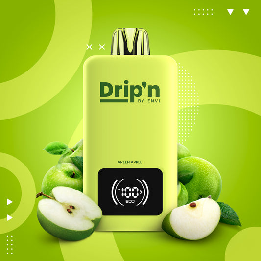GREEN APPLE -  DRIP'N 26ML 70k