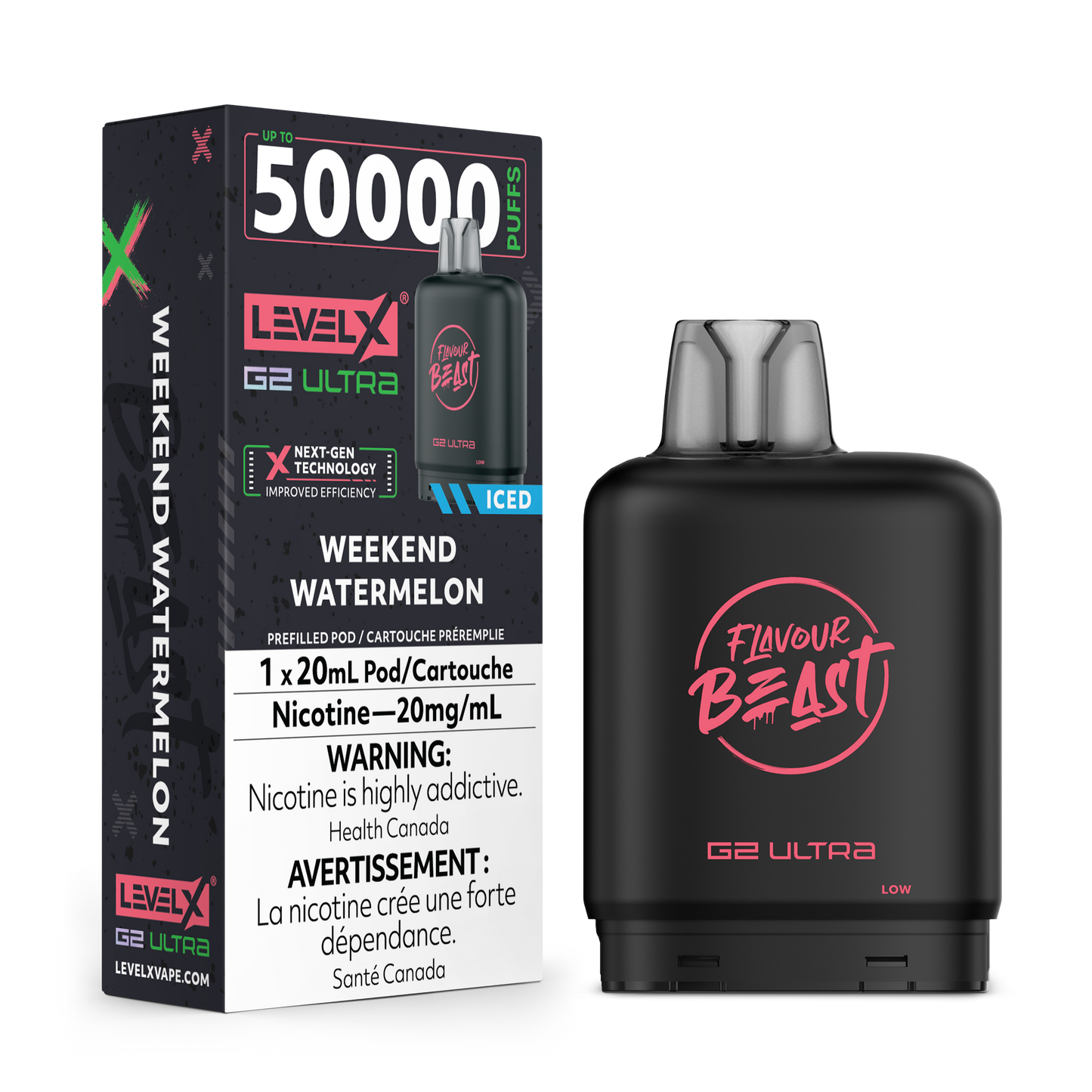 WEEKEND WATERMELON - LEVEL X G2 ULTRA 50K POD