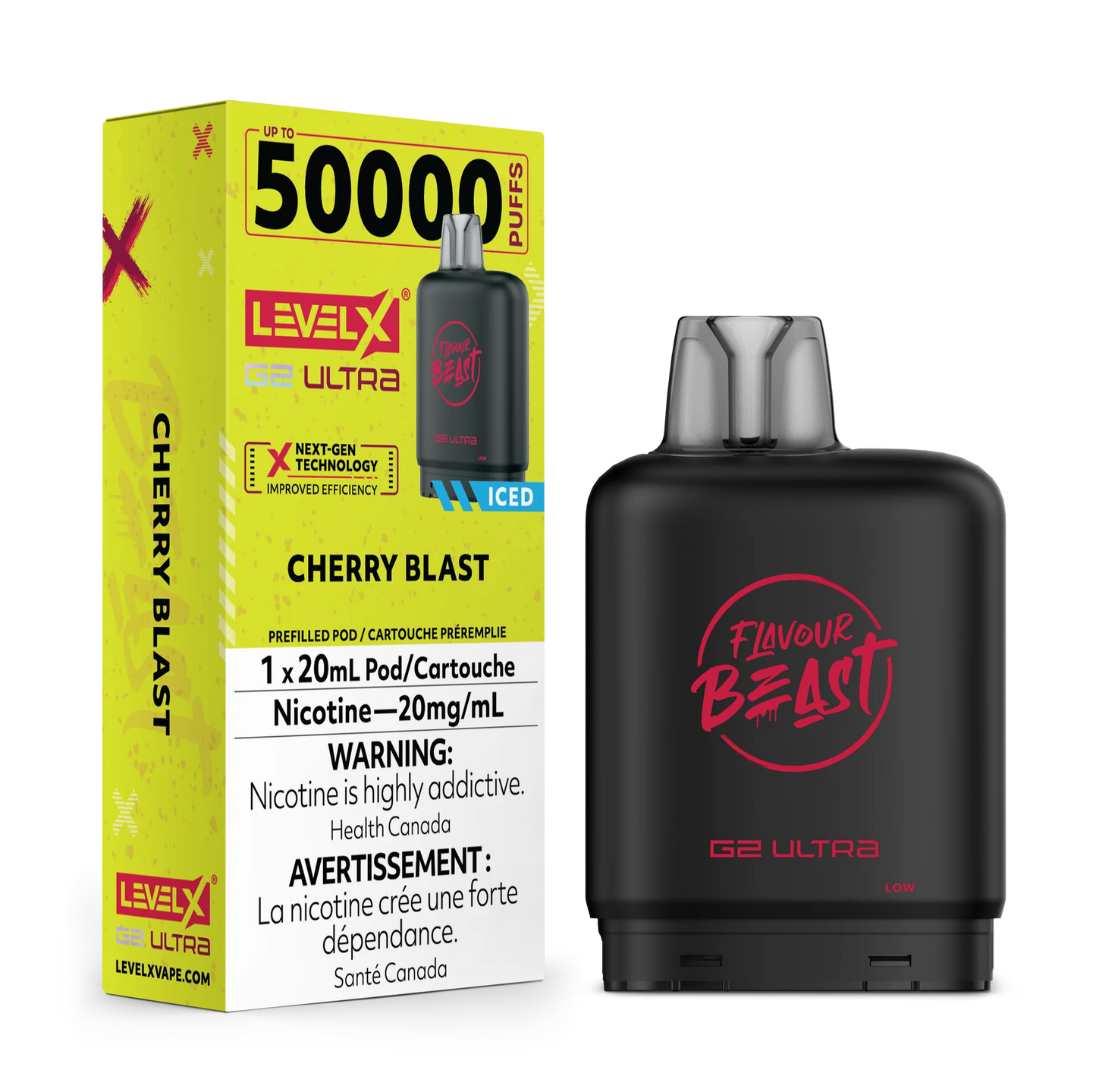 CHERRY BLAST - LEVEL X G2 ULTRA 50K POD