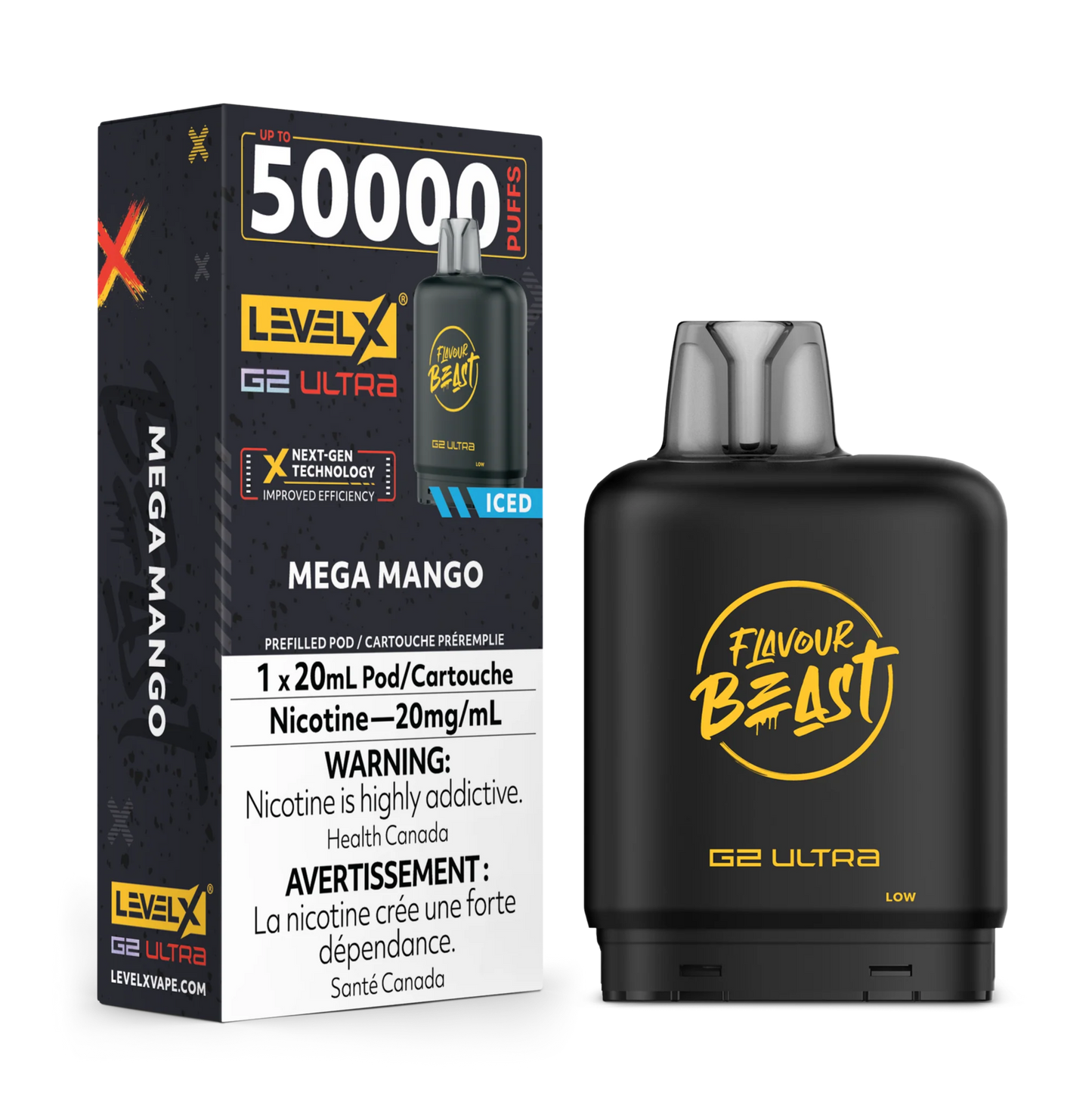 MEGA MANGO - LEVEL X G2 ULTRA 50K POD