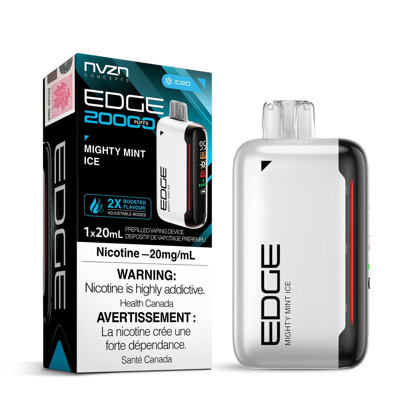 Mighty Mint Ice - NVZN EDGE 20k DISPOSABLE