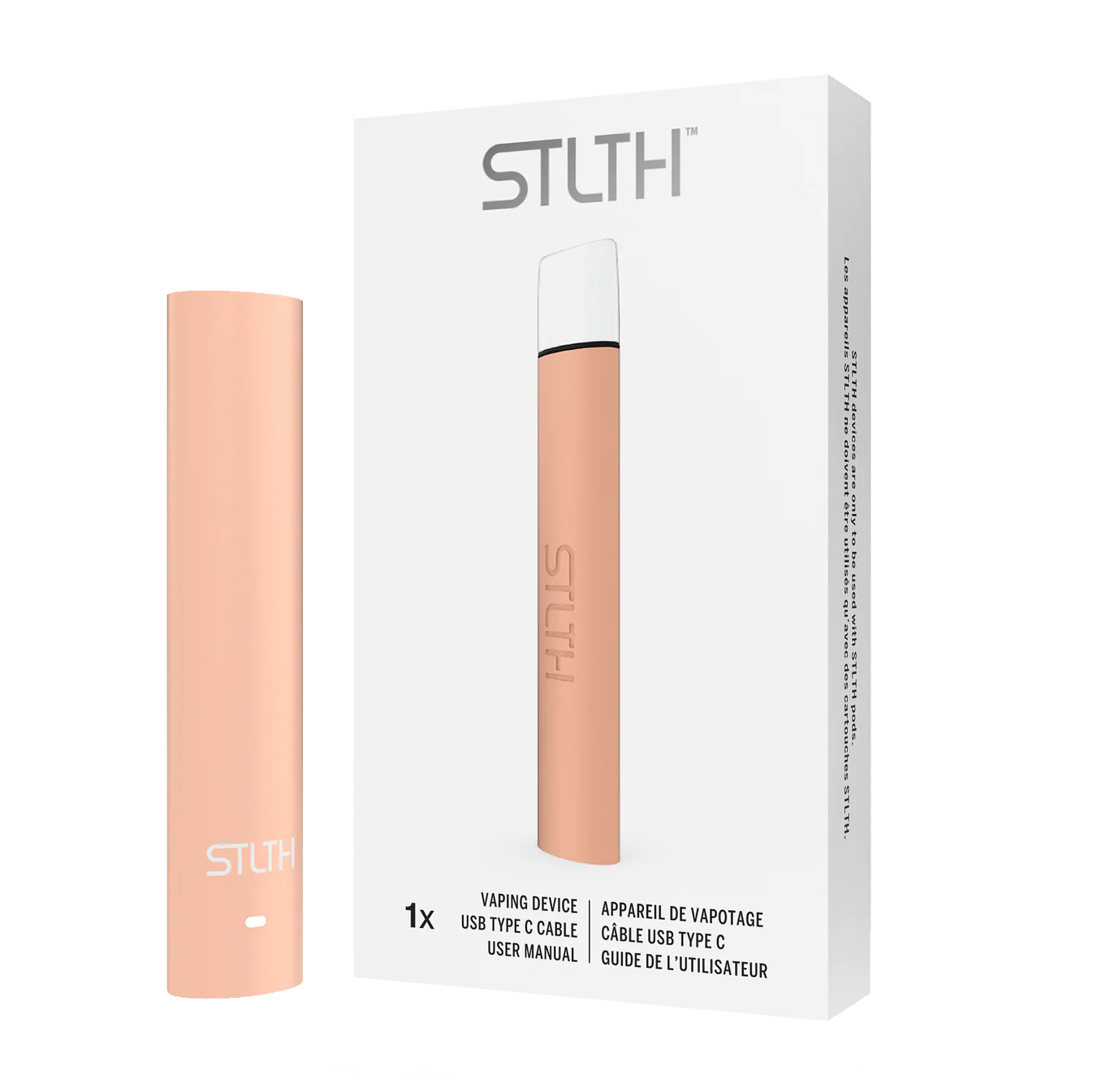 STLTH VAPE TYPE-C DEVICE Rose Gold Metal