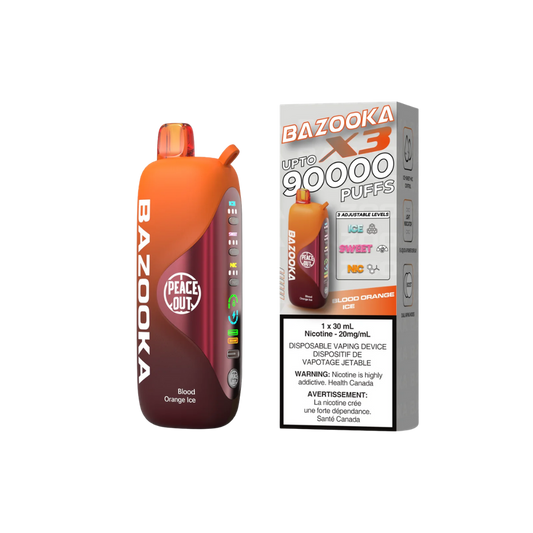 Bazooka X3 90K - BLOOD ORANGE ICE