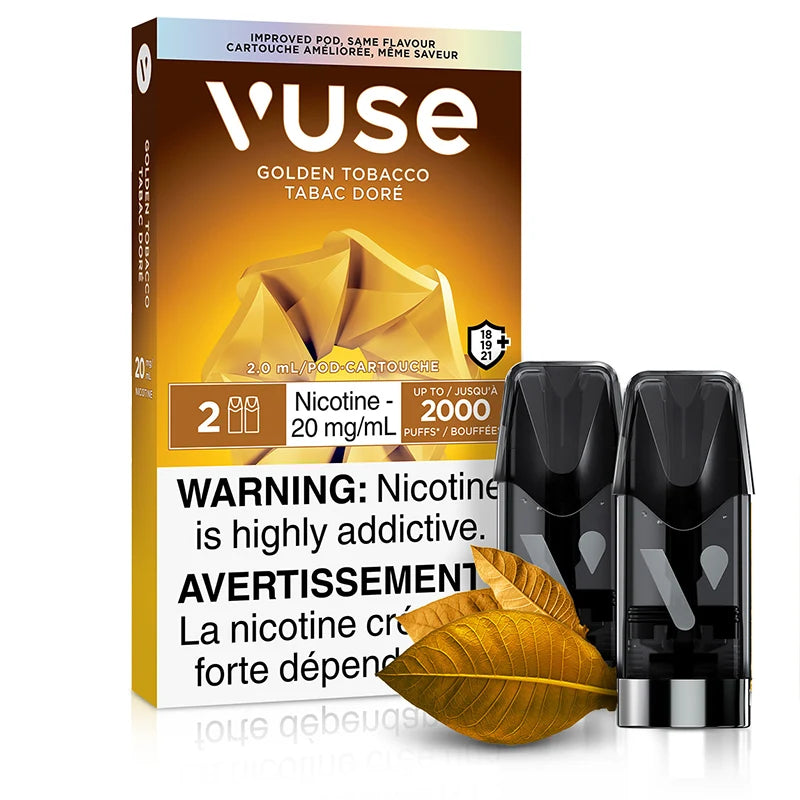Vuse ePod: Golden Tobbaco (2x 2mL)