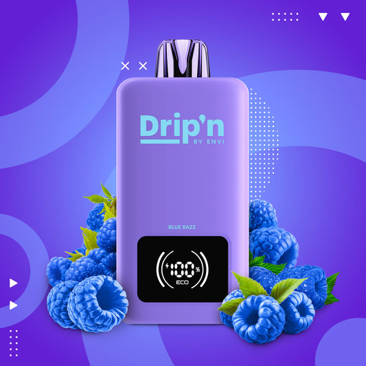 BLUE RAZZ -  DRIP'N 26ML 70k