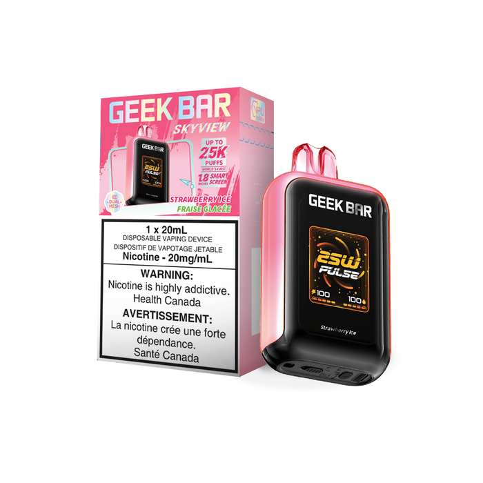 Geek Bar Skyview 25K - STRAWBERRY ICE