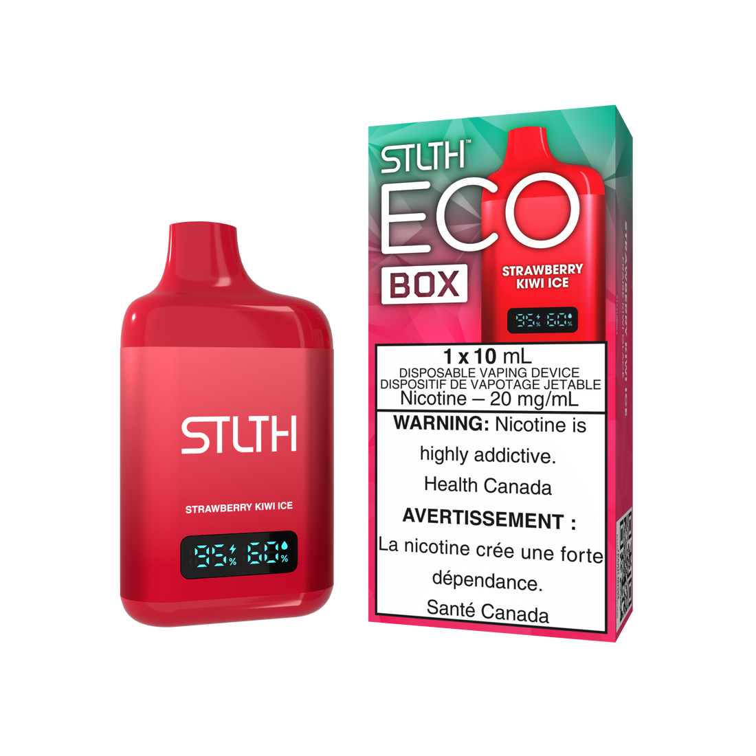 STLTH ECO BOX - STRAWBERRY KIWI ICE