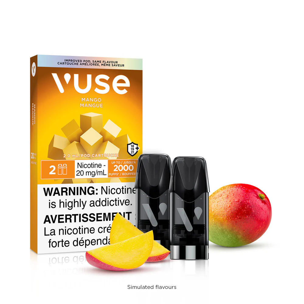 Vuse ePod 2.0 Pods: Mango (2x 2mL)