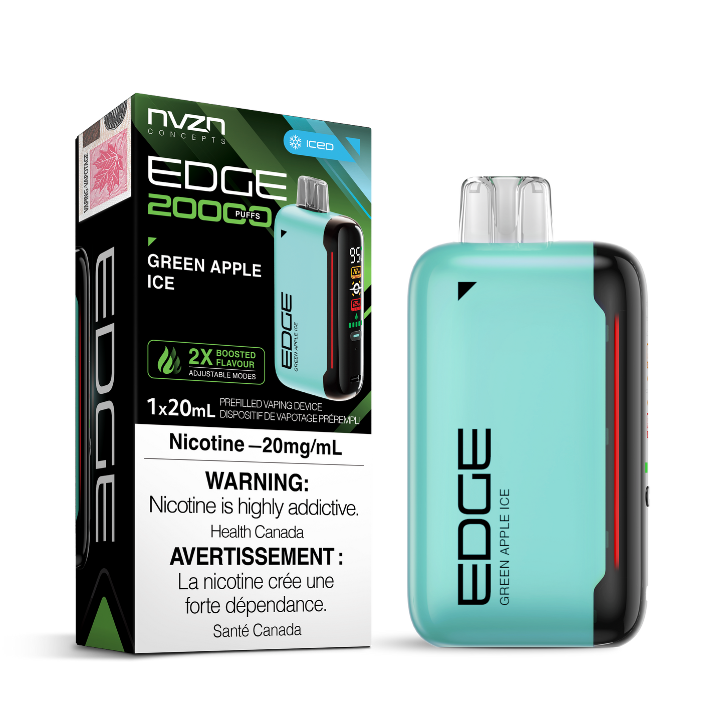Green Apple Ice - NVZN EDGE 20k DISPOSABLE