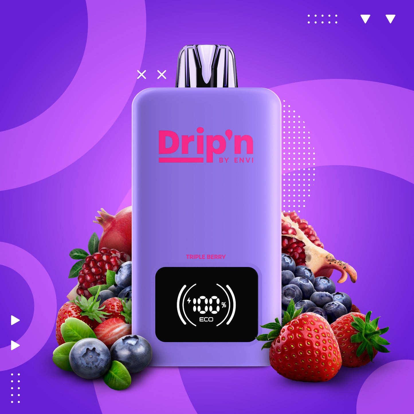 TRIPLE BERRY - DRIP'N 26ML 70k