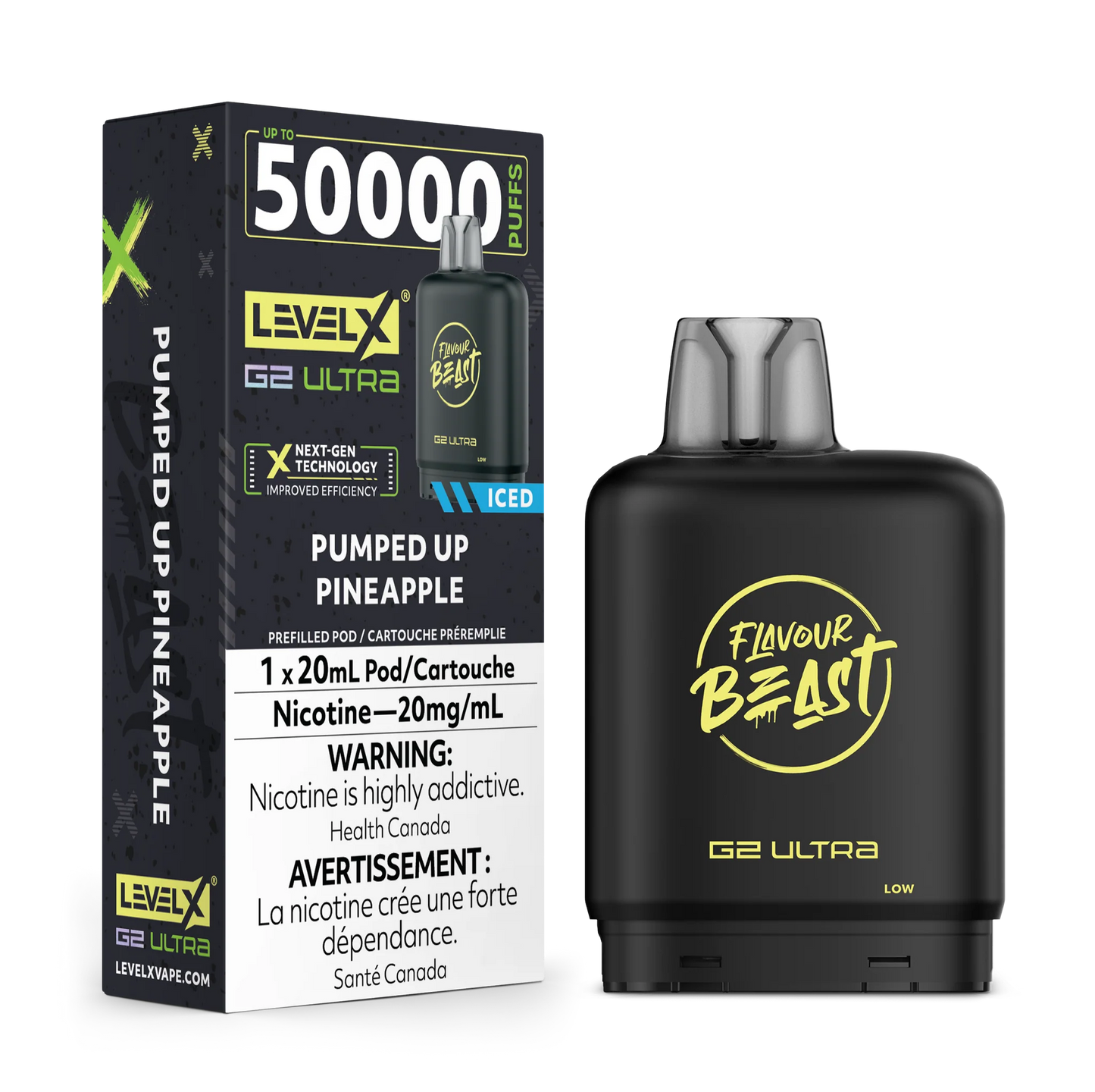 PUMPED UP PINEAPPLE - LEVEL X G2 ULTRA 50K POD