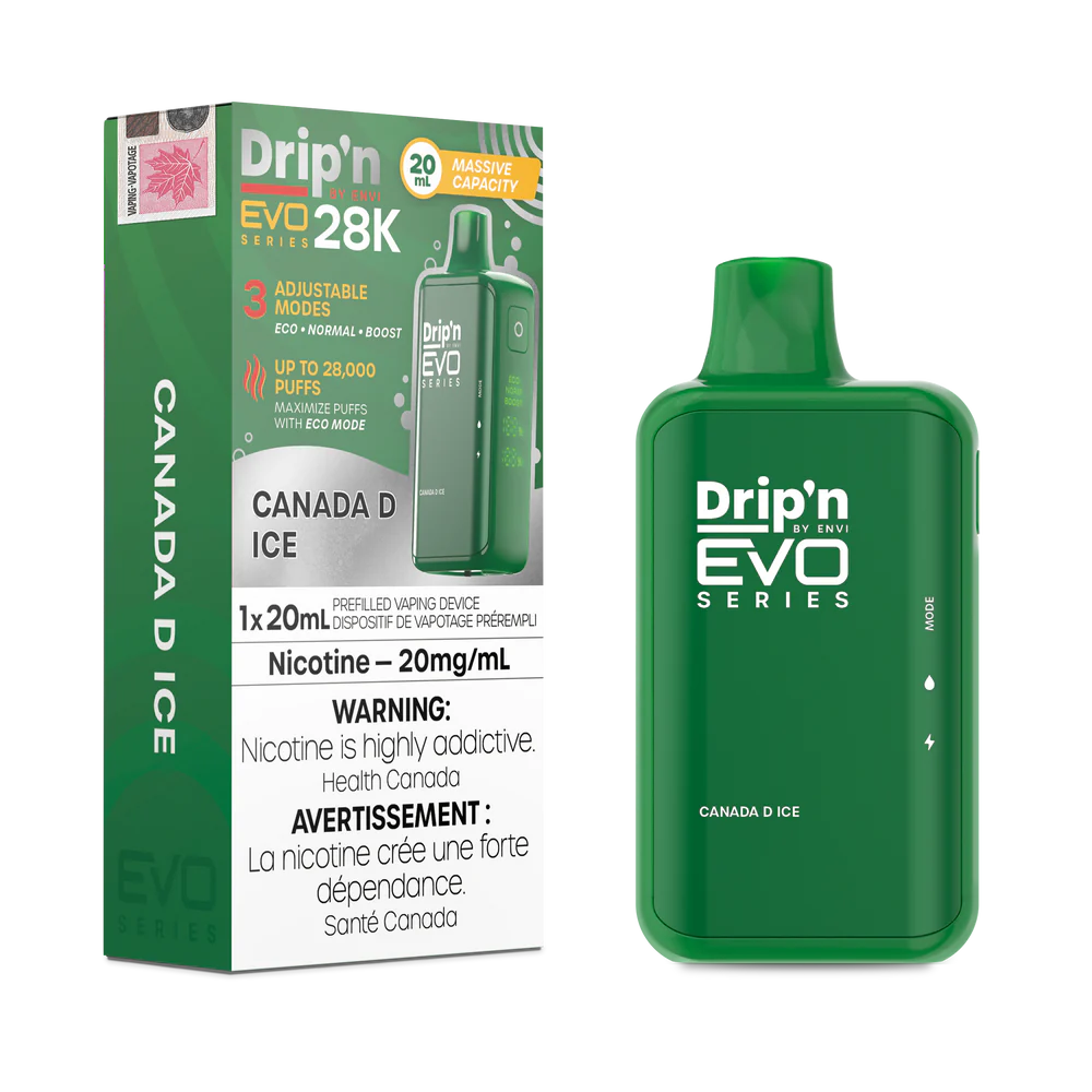 CANADA D ICE - DRIP'N EVO 28K DISPOSABLE