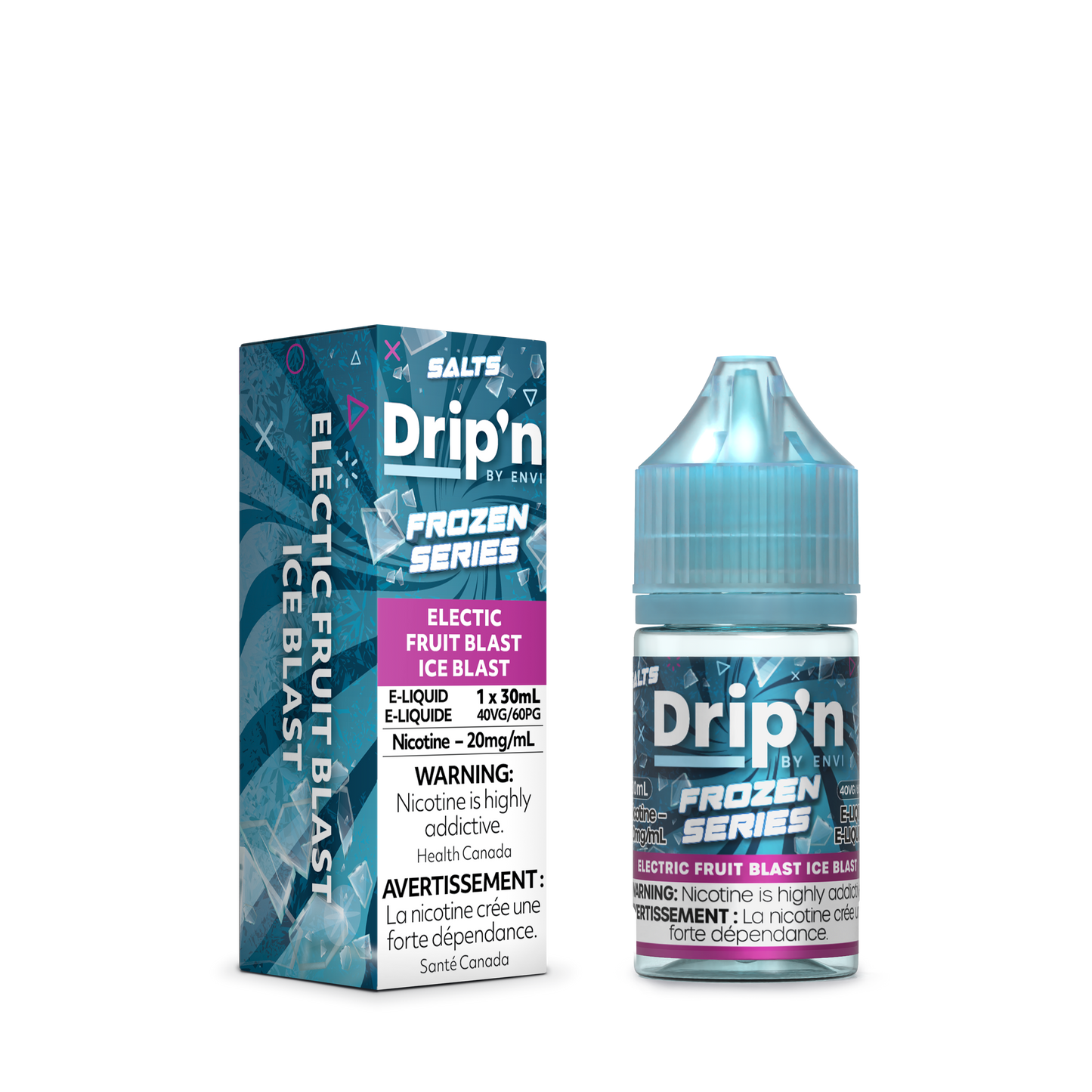 Drip'n by Envi Frozen E-Liquid - Electric Fruit Blast Ice Blast