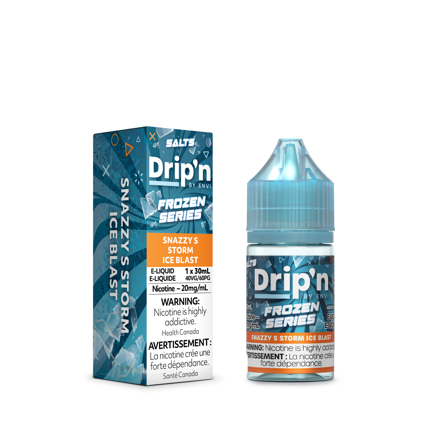 Drip'n by Envi Frozen E-Liquid - Snazzy S Storm Ice Blast