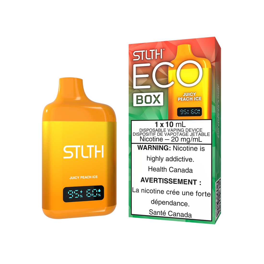 STLTH ECO BOX - JUICY PEACH ICE