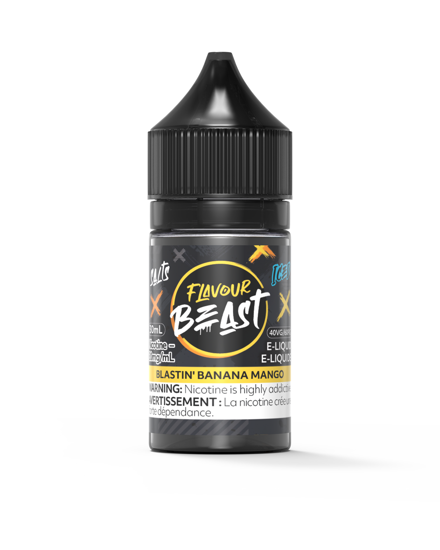 FLAVOUR BEAST SALTS- BLASTIN’ BANANA MANGO