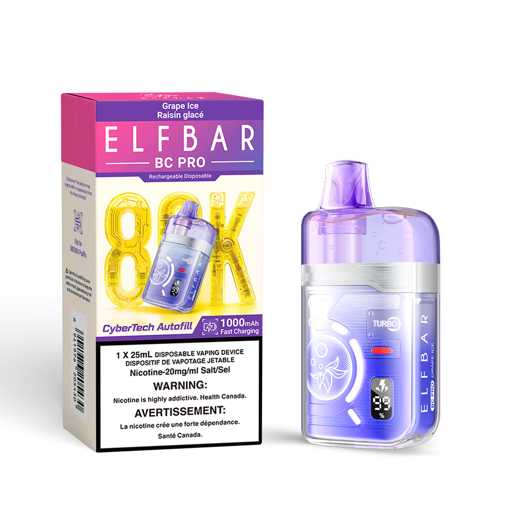 Elf Bar BC Pro 80K - Grape Ice