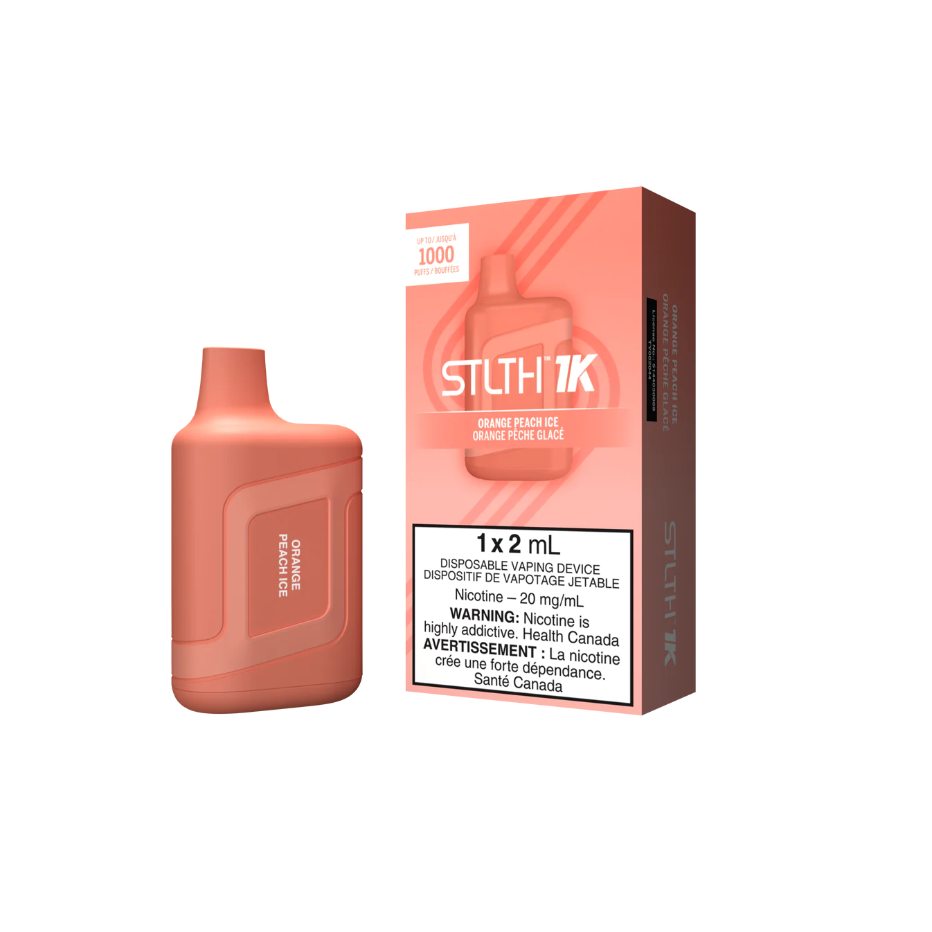 STLTH 1K - ORANGE PEACH ICE