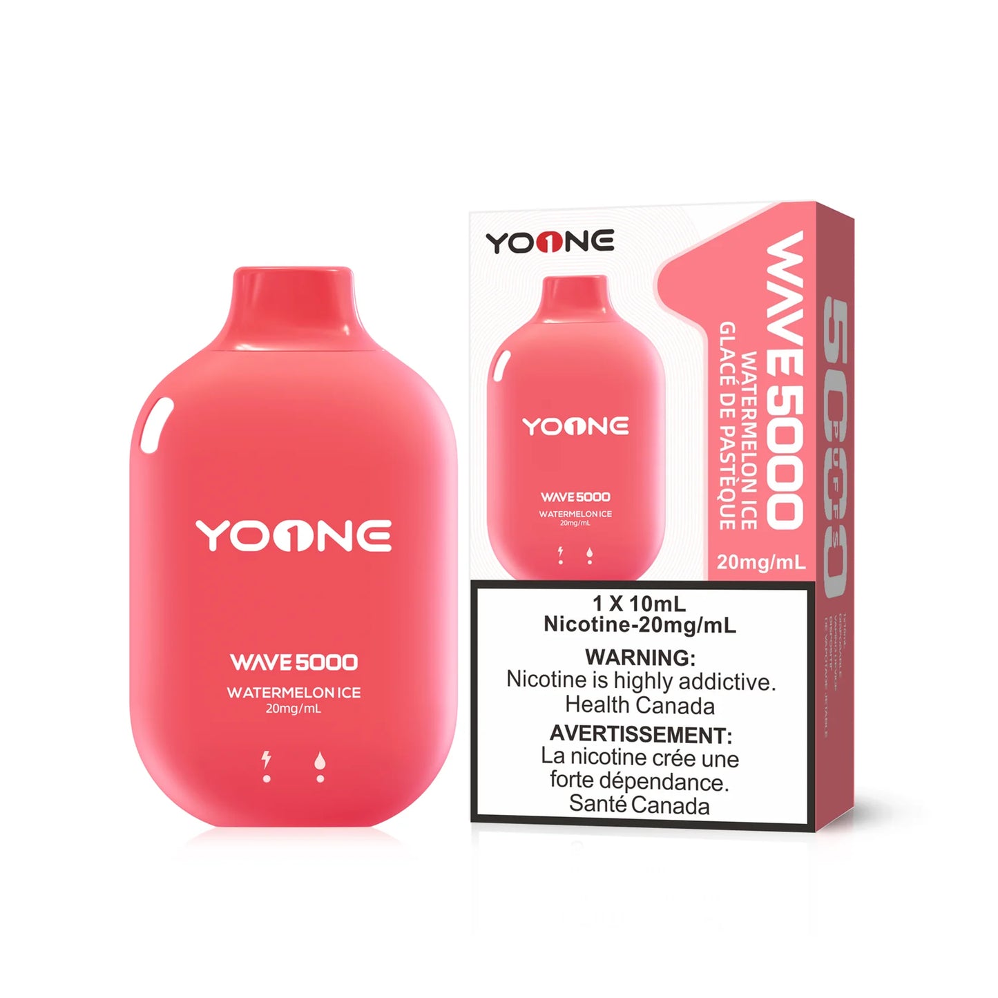 YOONE WAVE 5000 PUFF - Watermelon Ice