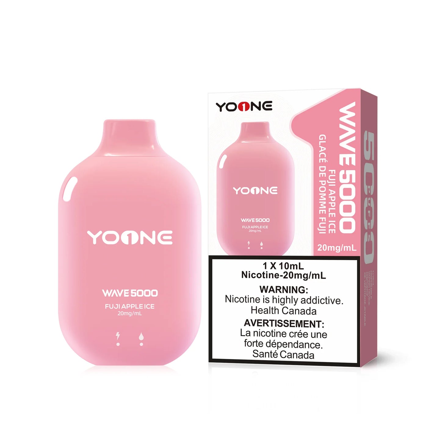 YOONE WAVE 5000 PUFF - FUJI APPLE ICE