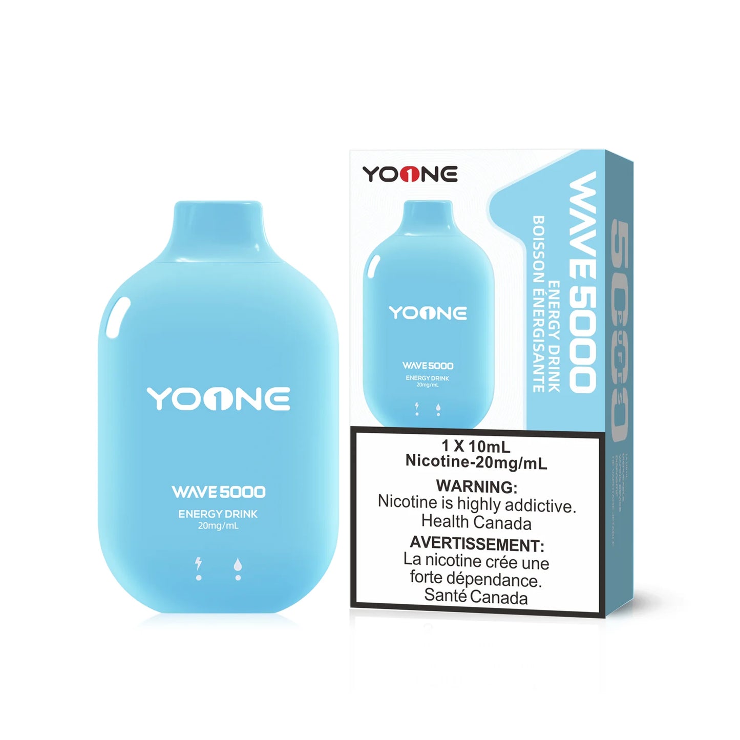 YOONE WAVE 5000 PUFF - ENERGY DRINK