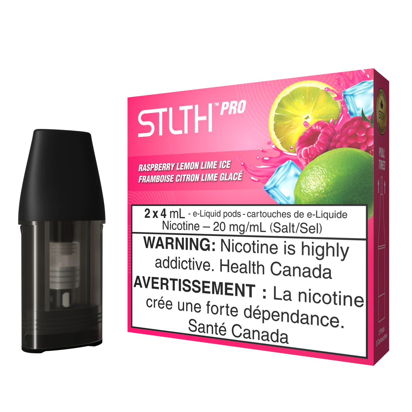 RASPBERRY LEMON LIME ICE - STLTH PRO POD