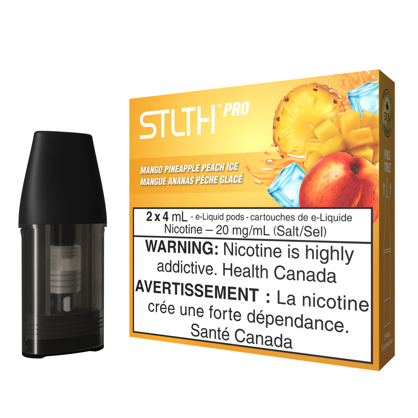 MANGO PINEAPPLE PEACH ICE - STLTH PRO POD