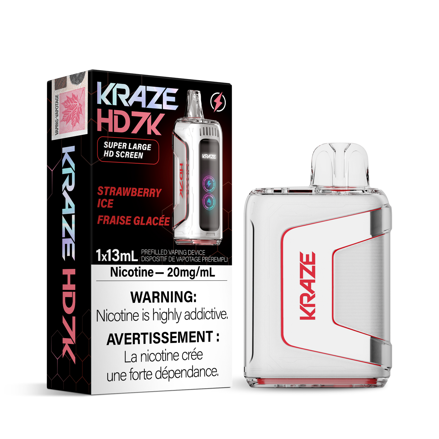 Kraze HD7K - Strawberry Ice