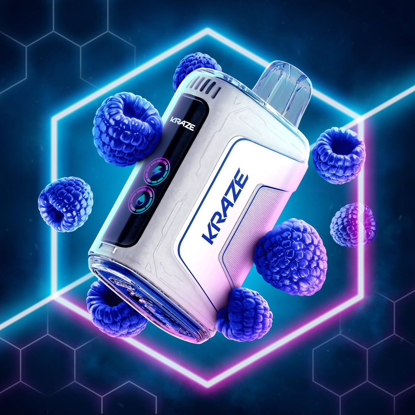 KRAZE HD7K - BlueRazz