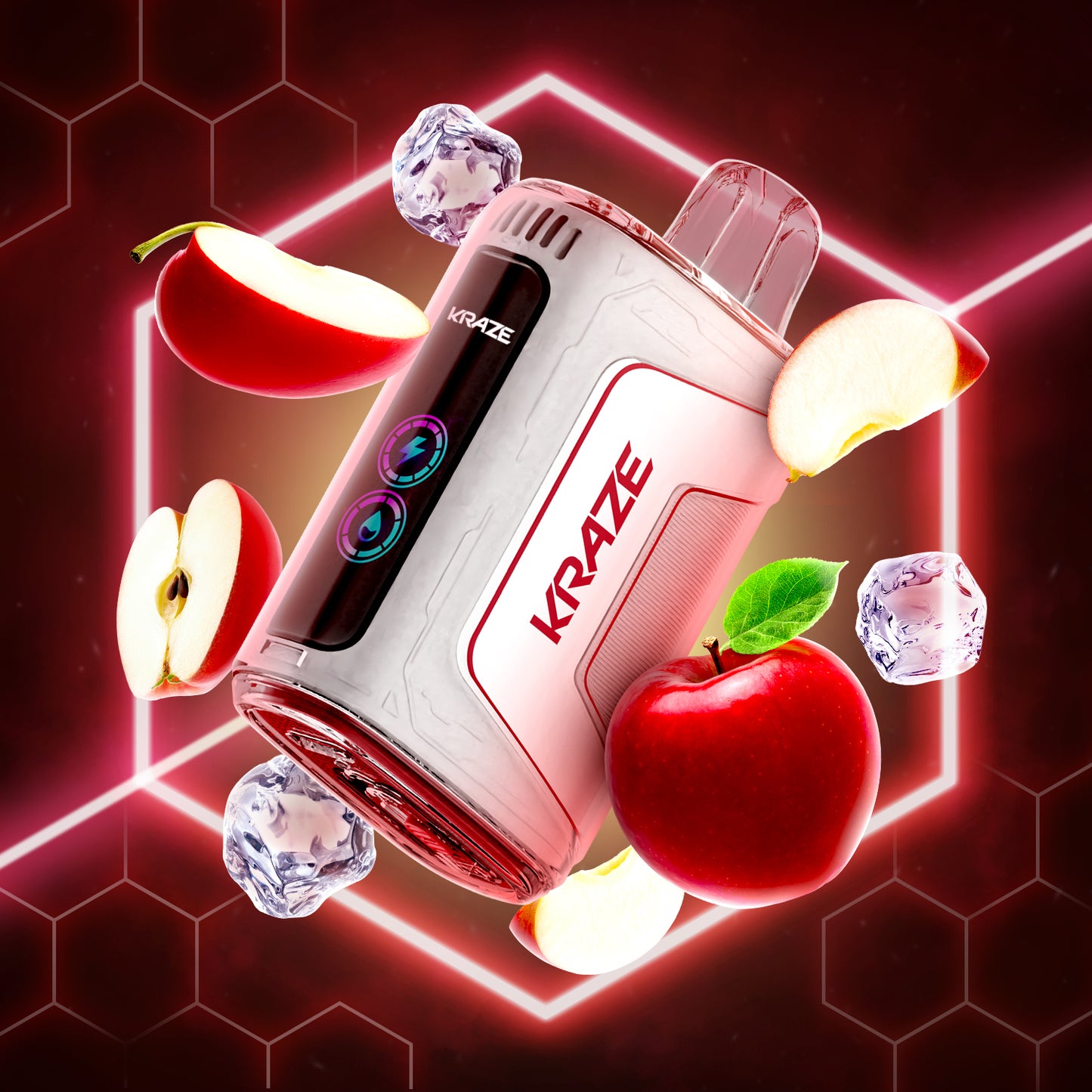Kraze HD7K - Red Apple Ice