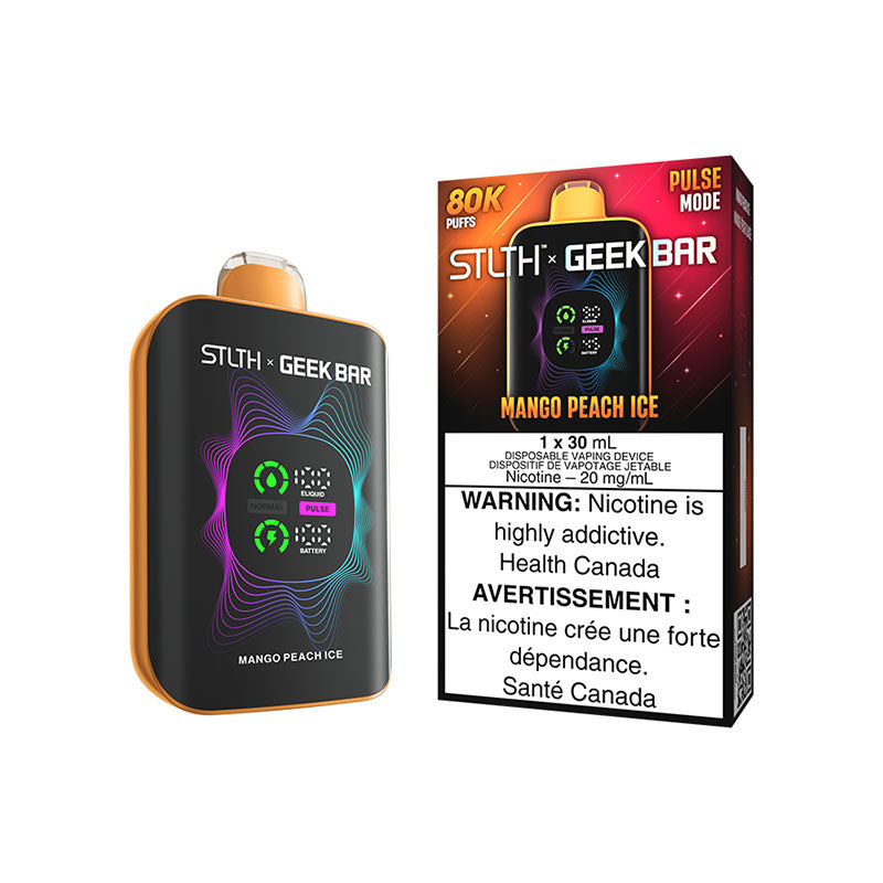 STLTH X GEEK BAR Disposable - Mango Peach Ice 20mg 30mL