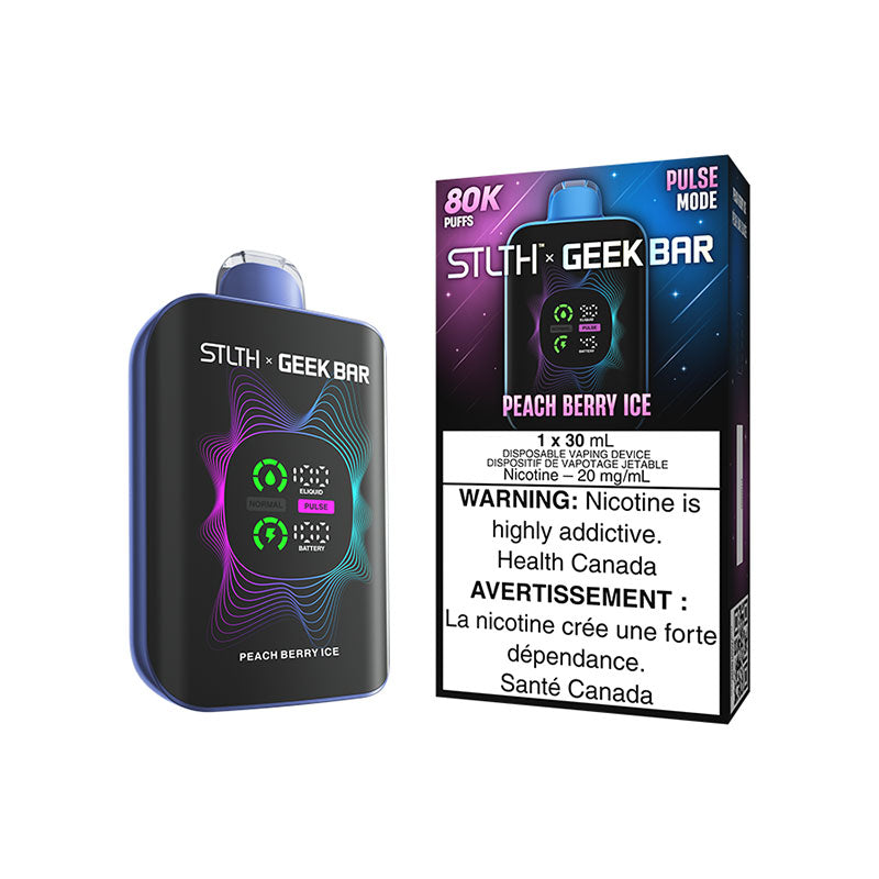 STLTH X GEEK BAR Disposable - Peach Berry Ice 20mg 30mL