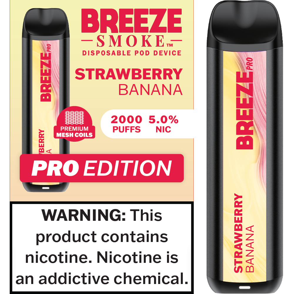 Breeze Pro - Strawberry Banana (20 mg/ml)
