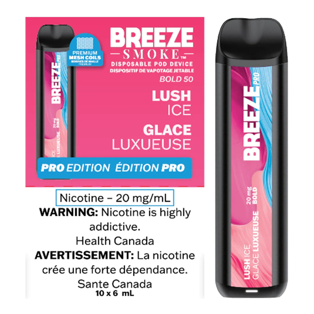 Breeze Pro - lush Ice (20 mg/ml)