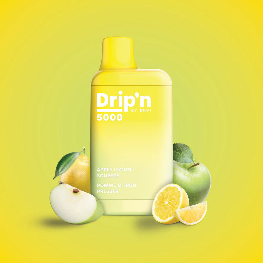 Drip'n By Envi 5000 Apple Lemon Disposable Vape