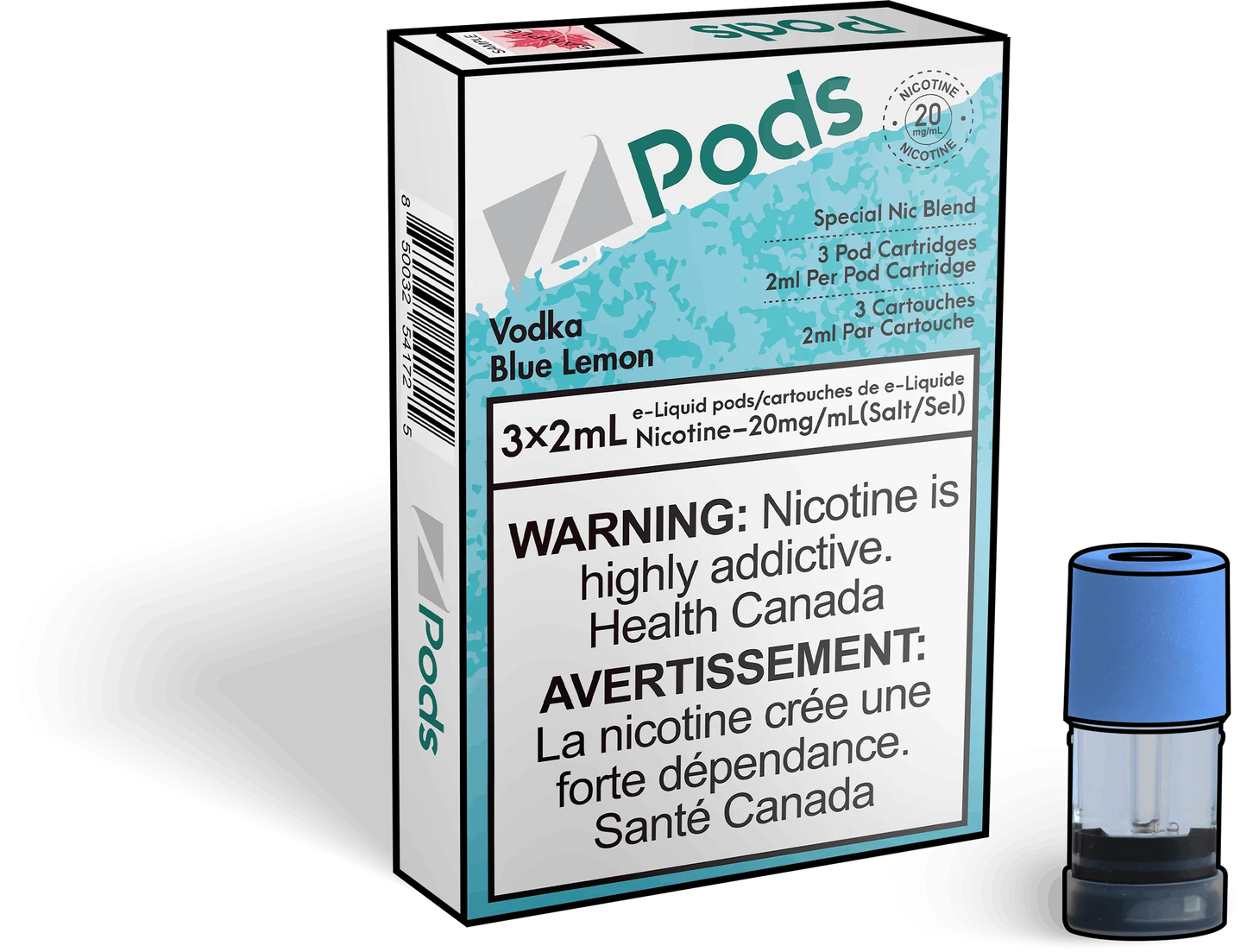 ZPods Blue Lemon