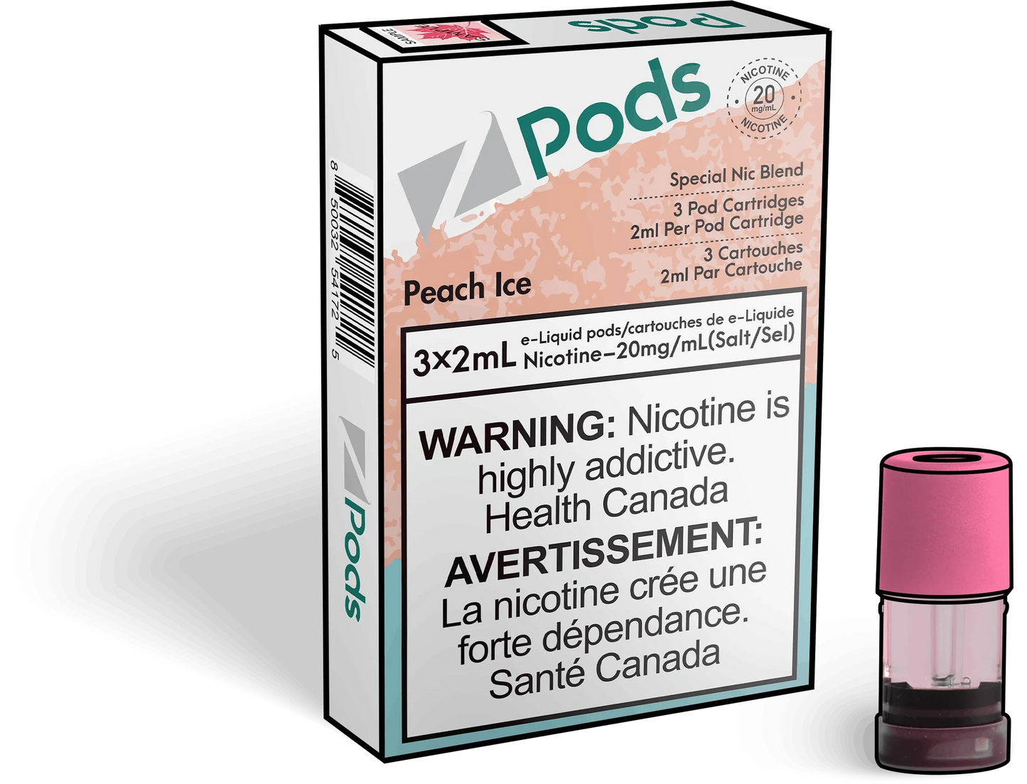 ZPods Peach Ice