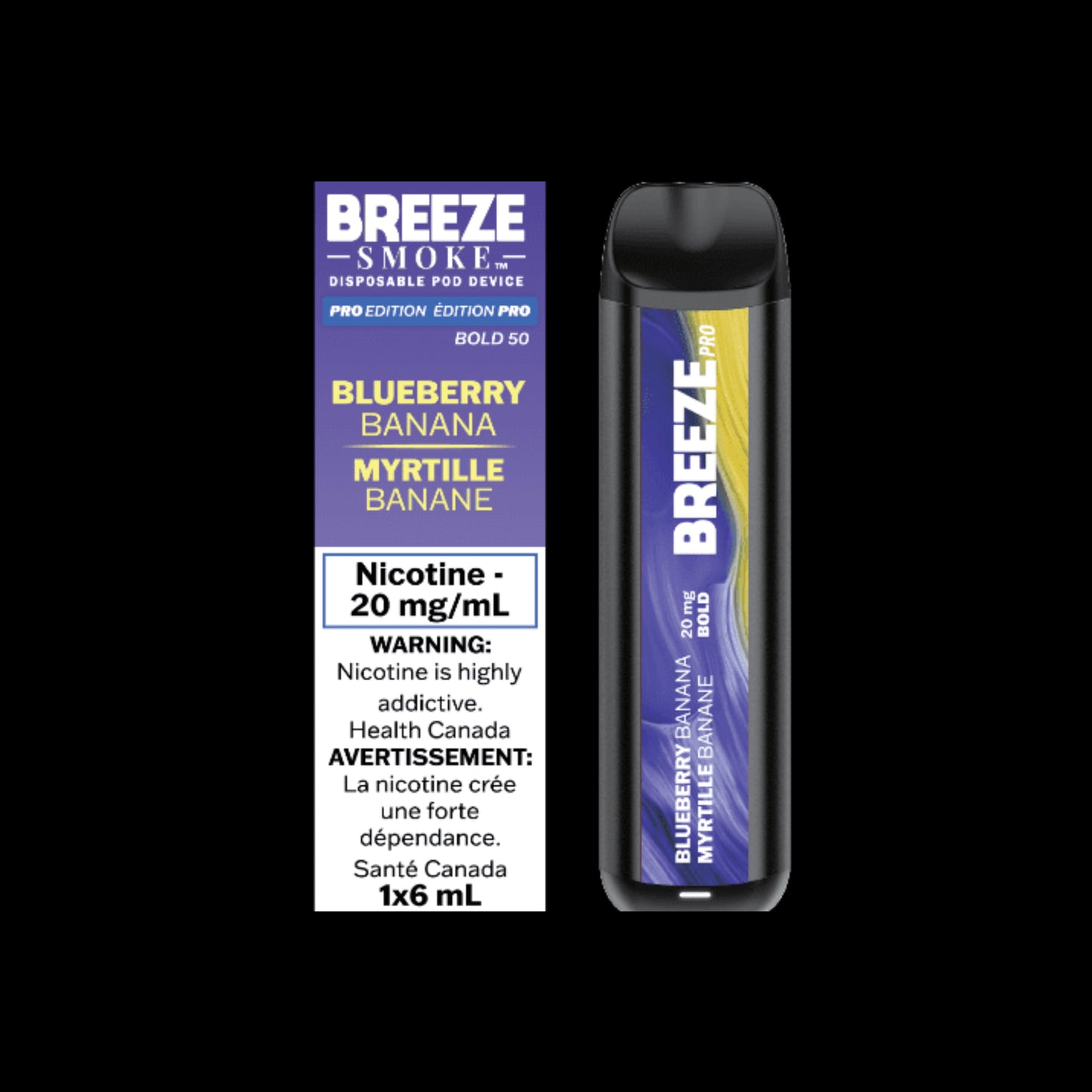 Breeze Pro - Blueberry Banana (6mL)