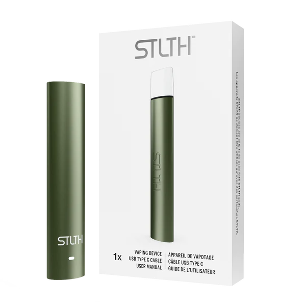 STLTH VAPE TYPE-C DEVICE Green Metal