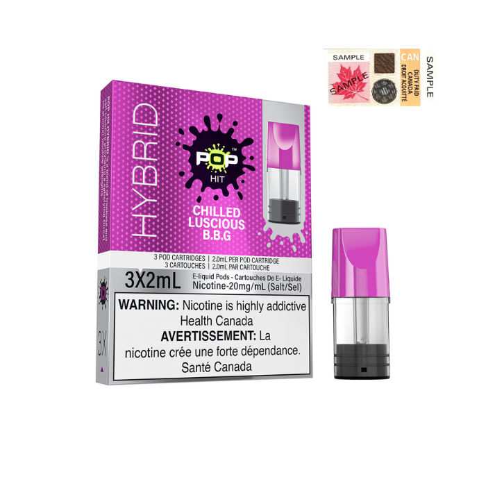 CHILLED LUSCIOUS BUBBLEGUM - POP PODS HYBRID SERIES