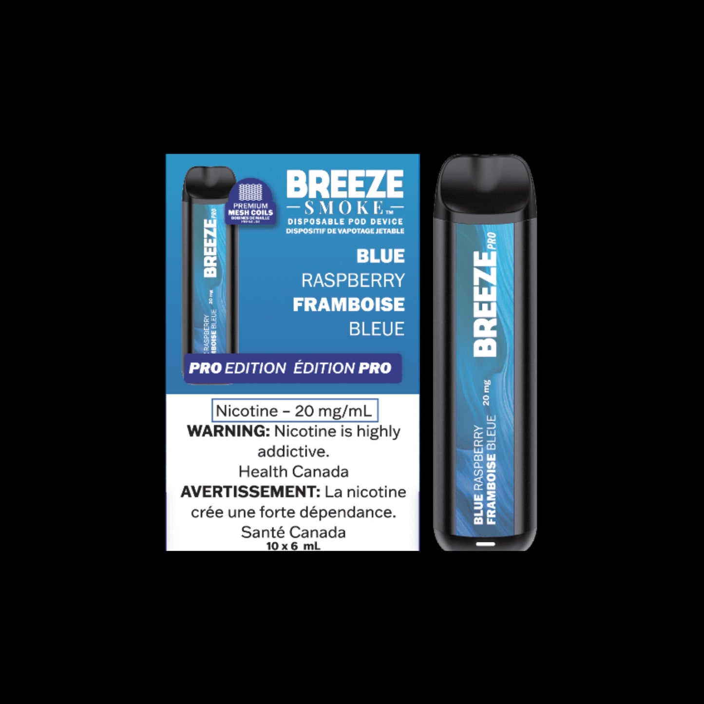 Breeze Pro - Blue Raspberry (6mL)