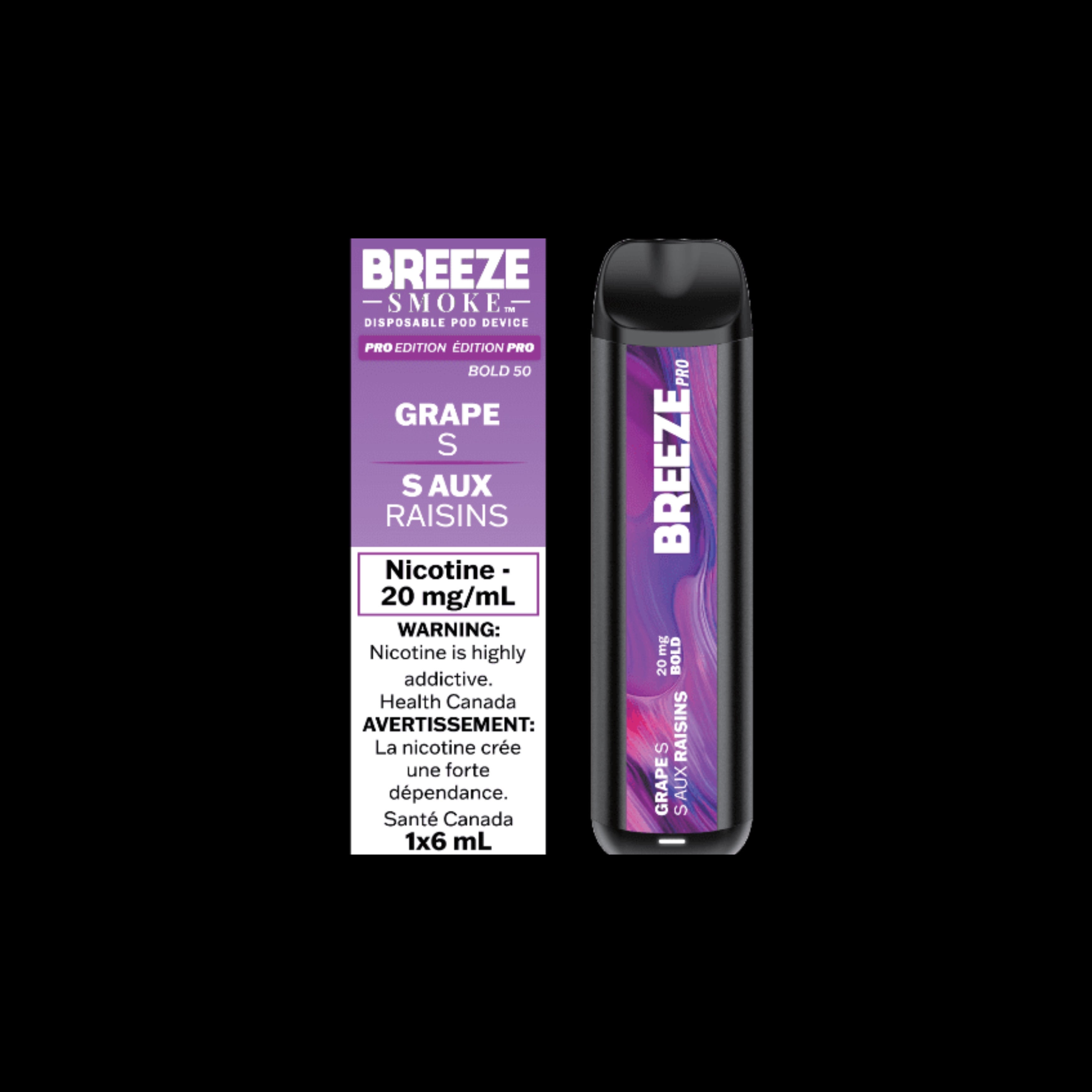 Breeze Pro - Grape S (6mL) PointOfVape Breeze Pro - Grape S (6mL) PointOfVape