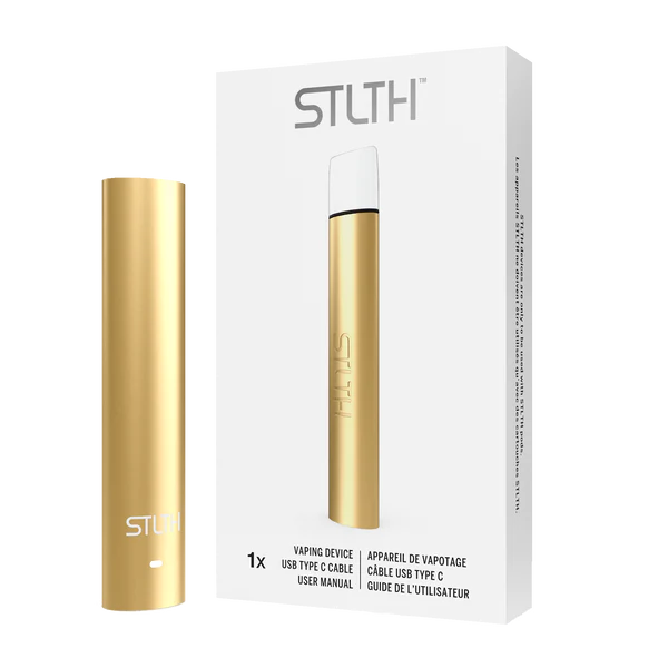 STLTH VAPE TYPE-C DEVICE Gold Metal