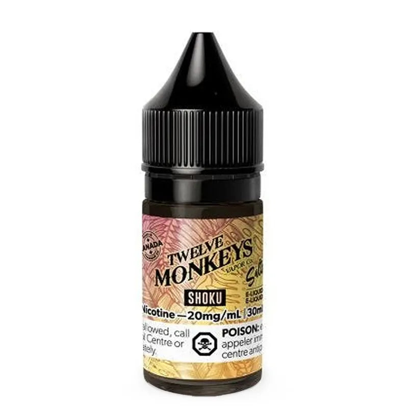 Twelve Monkeys Shoku Salts 30mL