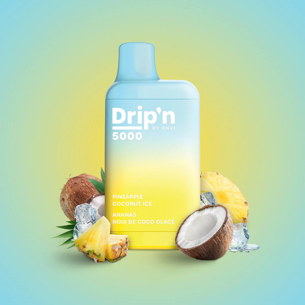 Drip'n By Envi 5000 Pineapple Coconut Disposable Vape