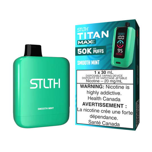 STLTH Titan Max 50k Smooth Mint (30mL)